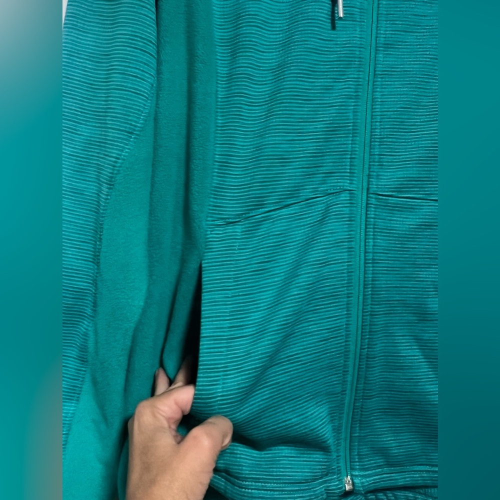 The North Face Castle Crag Hooded Full Zip Jacket Hoodie Winter Cozy Outdoor - Picture 4 of 12